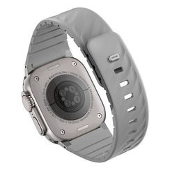 Ремешок Uniq Fluo для Apple Watch 40-49 мм (49-40MM-FLUOMGRY) Mist Grey