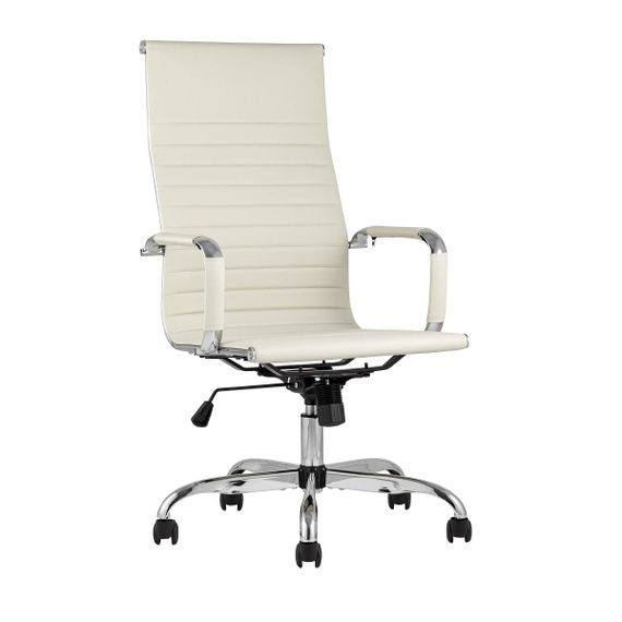 Офисное кресло TopChairs City бежевое D-101H beige