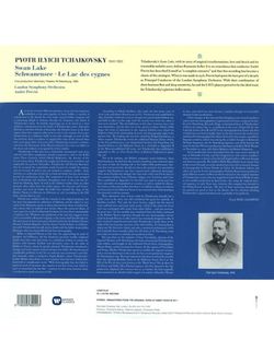 Andre Previn, The London Symphony Orchestra - Tchaikovsky: Swan Lake (Complete Ballet) (0190295892203) Новая запечатанная виниловая пластинка. Чайковский. Лебединое озеро