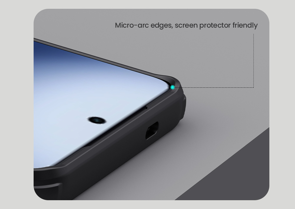Чехол противоударный от Nillkin c поддержкой MagSafe для Vivo X200 Ultra, серия Super Frosted Shield Pro Magnetic Case