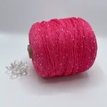 Пряжа пайетки на бобине (200 гр) FILATI ITALIANA 100% хлопок+пайетки