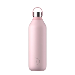 Chilly's Bottles - Термобутылка Series 2 1л розовая / артикул   B1000S2BPNK  / GTIN 604947807649