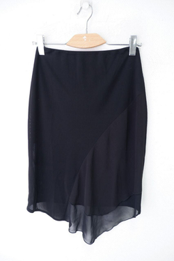 Юбка черная воздушная 46 размер