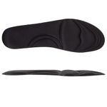 Стельки для обуви с ЭФФЕКТОМ ПАМЯТИ, материал MEMORY FOAM, размер RU 34-39 / EU 35-40, с линиями выреза, SHEGRA (ШЕГРА), 700746