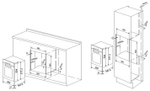 Духовой шкаф Graude BK 60.3 S схема встраивания