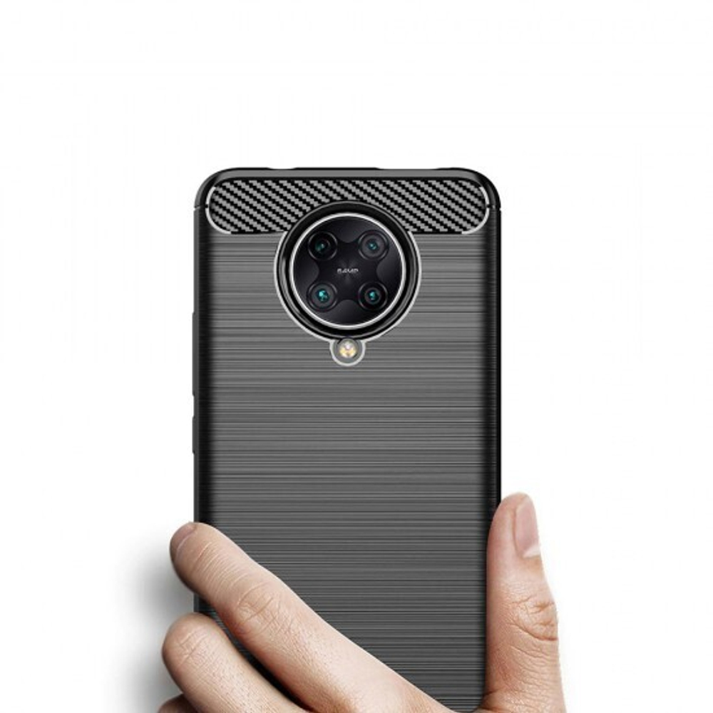 Противоударный чехол для Xiaomi Redmi K30 Pro, 009508 Темно-синий