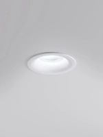 Встраиваемый светильник Interiorlight Atom BL003R-W, GU10