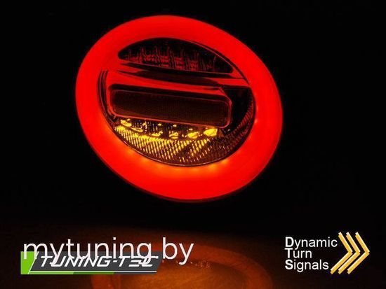 Задние фонари для Volkswagen New Beetle (98-05) LED динамические красные светлые