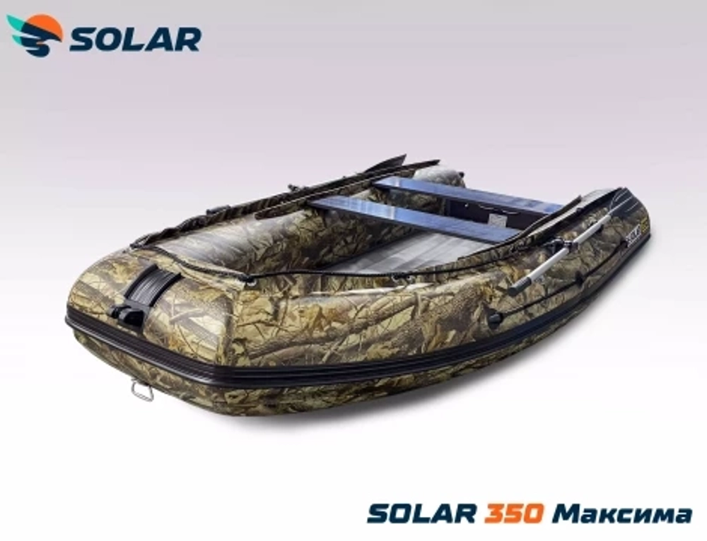 Лодка надувная моторная solar-350 к (максима)