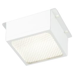 Светильник светодиодный ЭРА DVO21-06-P-4K80-5 6Вт 4000K 570Лм Домино белый грильято 100х100 Призма