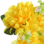 Искусственные цветы «Цветочная мелодия» Хризантемы 49см 7 цветков желтые