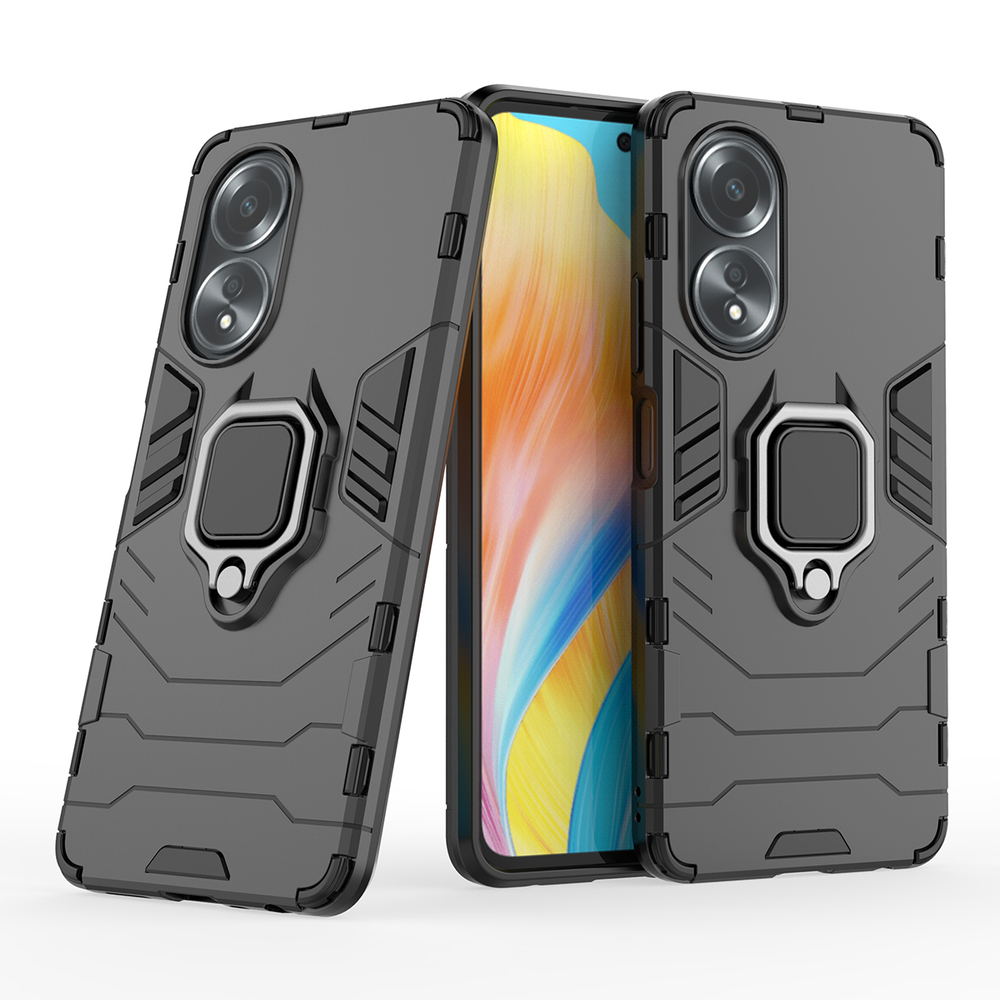Противоударный чехол с кольцом Panther Case для OPPO A58