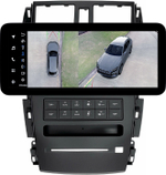 Магнитола для Nissan Teana J31 2003-2008 (большая рамка) - Teyes LUX ONE 360 монитор 12.3" 2K QLED на Android 10, 6Гб+128Гб, CarPlay, 4G SIM-слот, 4 камеры в комплекте