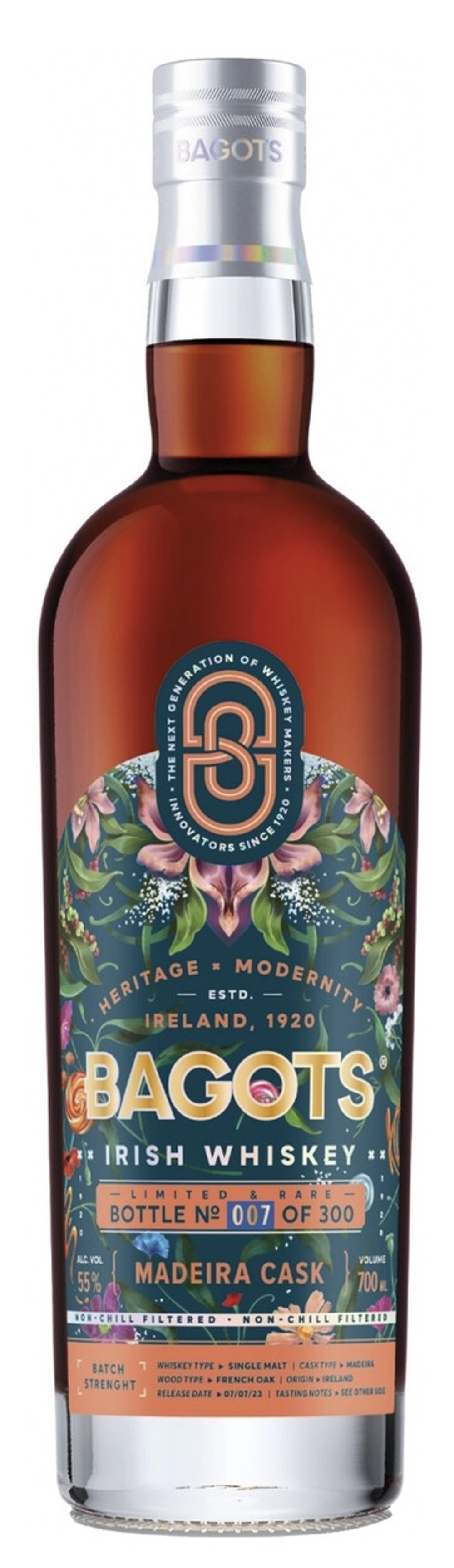 Виски Bagots Madeira Cask, 0.7 л