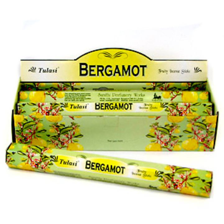 Tulasi Bergamot шестигранник Благовоние Бергамот