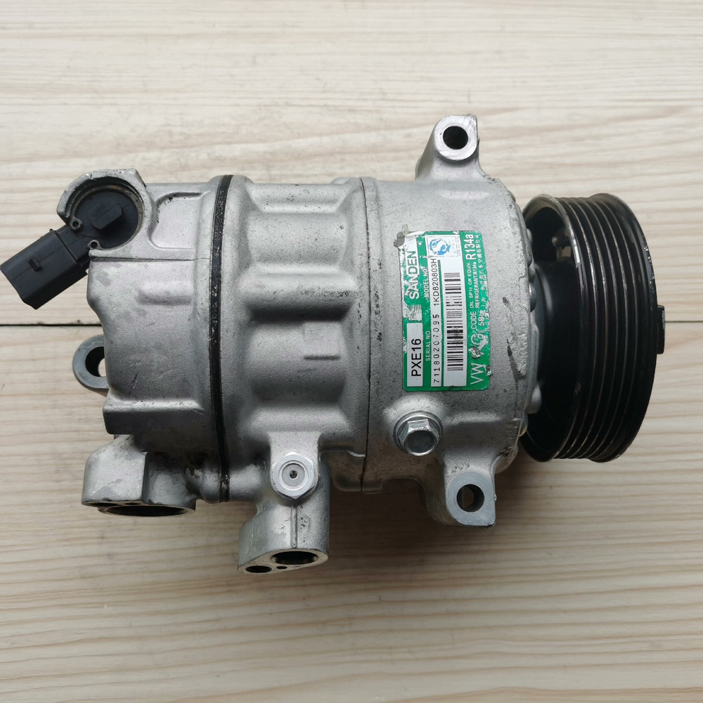 Компрессор кондиционера Volkswagen Passat, Jetta, CC, Tiguan, Touran, Lavida, Magotan