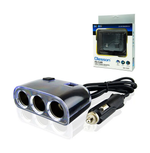 Разветвитель авто Olesson NO.1505 (2USB /3розетки)