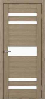 Межкомнатные двери T-10, EcoTex, Лиственница латте