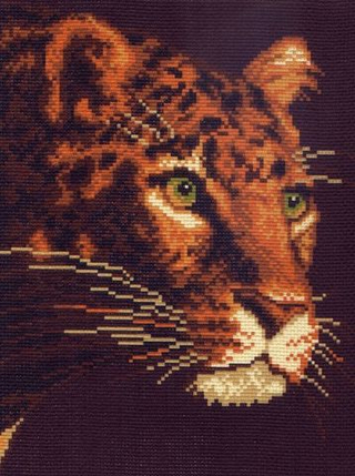 "Ночной гость"-0347 канва с рисунком