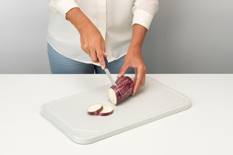 Разделочная доска-поднос белая 43х27см Brabantia