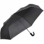 Зонт мужской автомат «Ultramarine - Эстет», цвет черный, ручка крючок, d98см