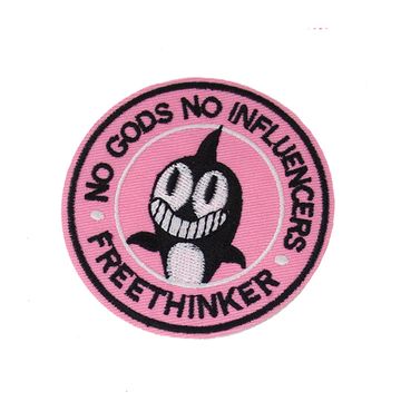 Нашивка на рюкзак и на одежду. Freethinker