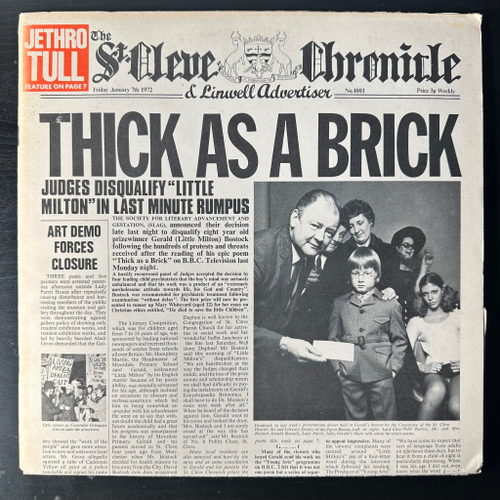 Jethro Tull ‎– Thick As A Brick (Германия)