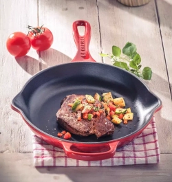 Le Creuset Сковорода чугунная 23 см, вишня
