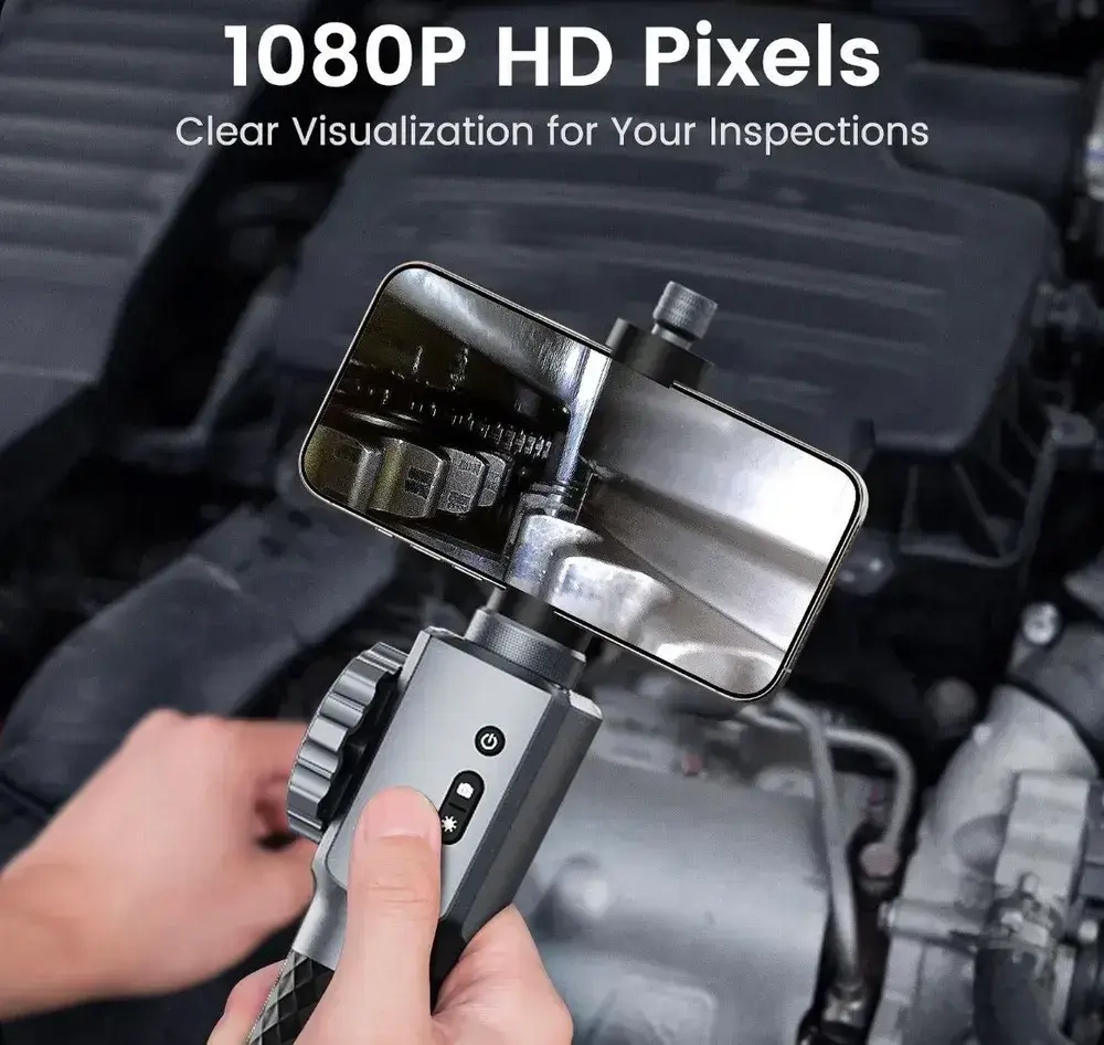 Эндоскоп ПОВОРОТНЫЙ /180 градусов/5.5мм/ручной эндоскоп