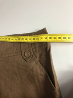 Бриджи Zara льняные приятного цвета, маркировка S,  44 размер, новые