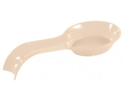 Подставка для ложки (20х8х3,5см), бежевый 431255707 Phibo/Бытпласт