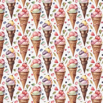 Фруктовое мороженое