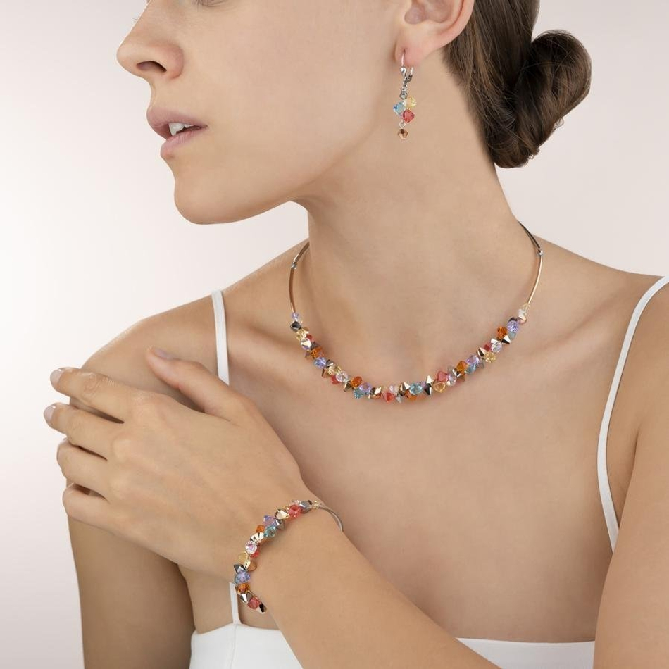 Колье Coeur de Lion Multicolour Pastel 4938/10-1522 цвет мультиколор