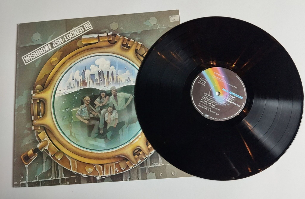 Винтажная виниловая пластинка LP Wishbone Ash Locked In (Germany 1976)