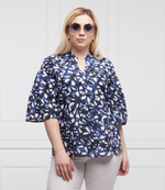 рубашка finire plus size Persona by Marina Rinaldi - темно-синий(1192112)