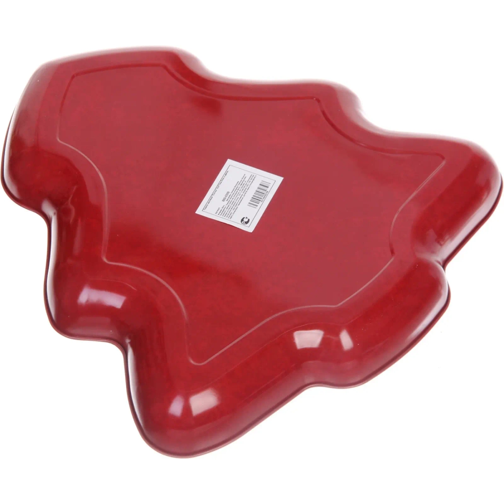 Поднос жестяной «Ёлочка» 25,8*15см Ёлка в цветах