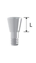 Винт-заглушка для узких имплантатов