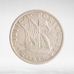 Portugal, 2.50 Escudos, 1978, VF
