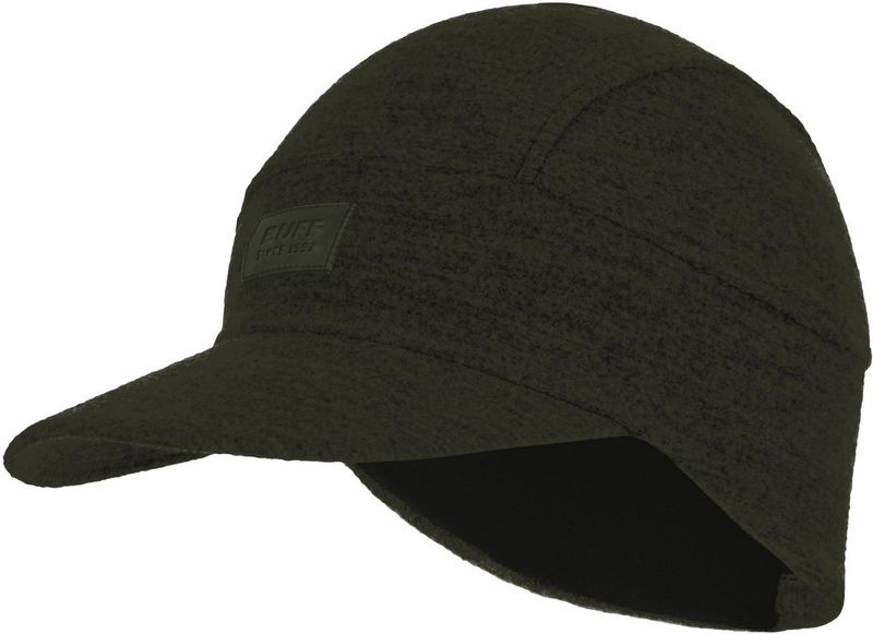 Зимняя шерстяная кепка Buff Wool Fleece Pack Cap Khaki Фото 1