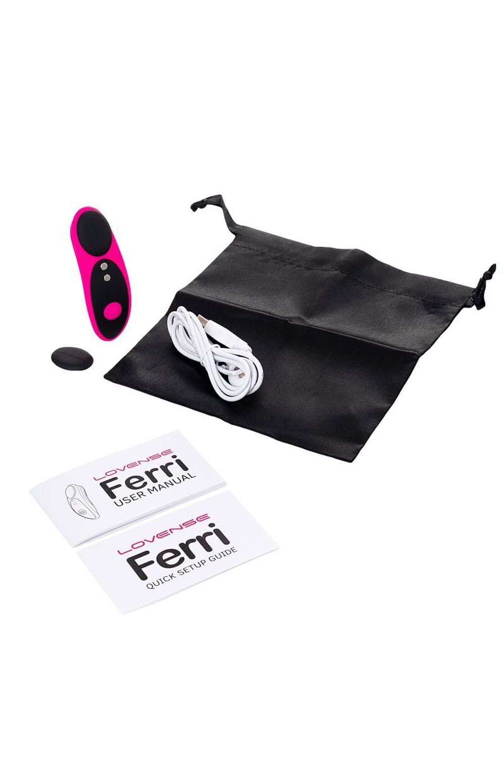 Вибростимулятор в трусики Lovense Ferri, клиторальный, 7.5 см