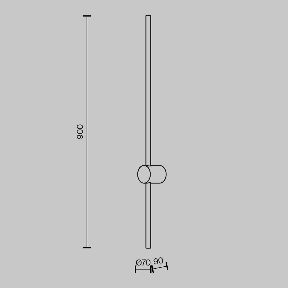 Светильник светодиодный Maytoni   MOD237WL-L11B3K