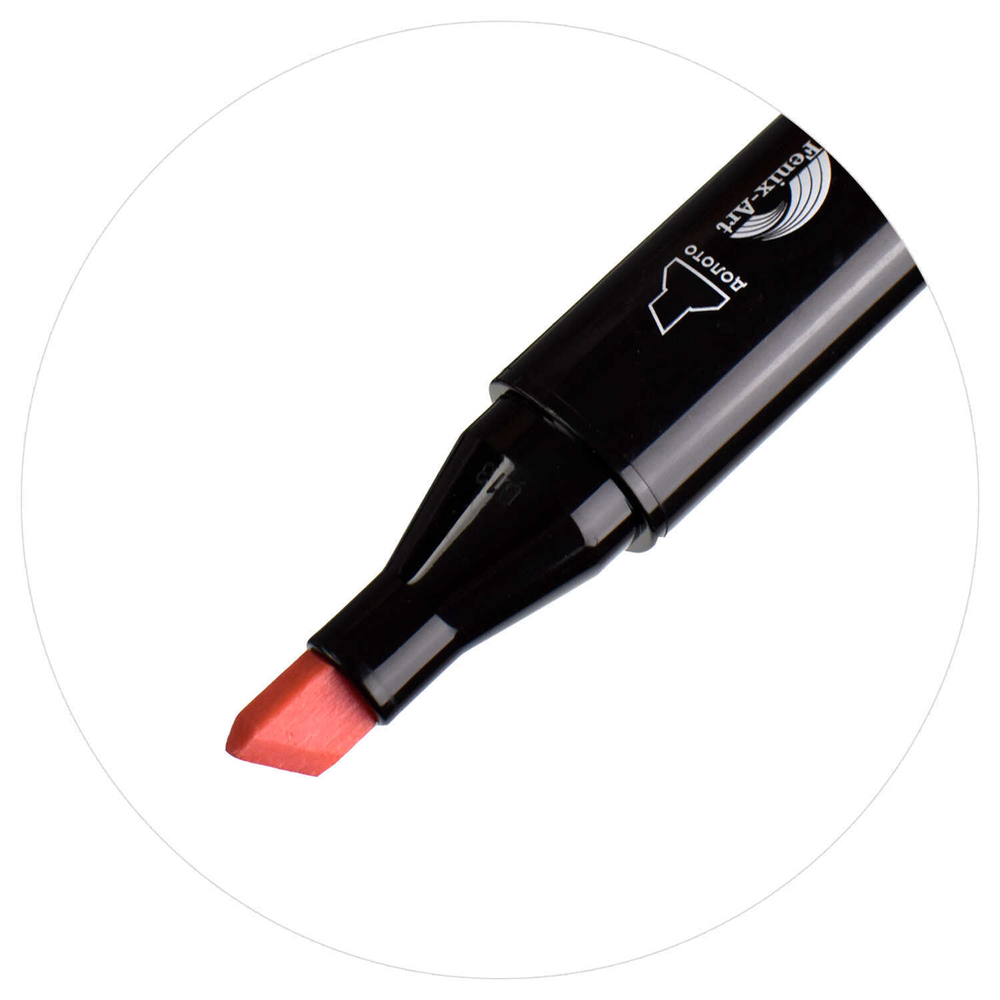 Набор скетчмаркеров двусторонних арт. 65493 АРХИТЕКТУРА (36 цв., размер бокса: 12,1x13x17 см, цвет корпуса: чёрный, материал: полипропилен, полиэстер "Фетр", состав чернил: на спиртовой основе, толщина наконечников: "долото" - 6,2 мм, "тонкий" - 1 мм