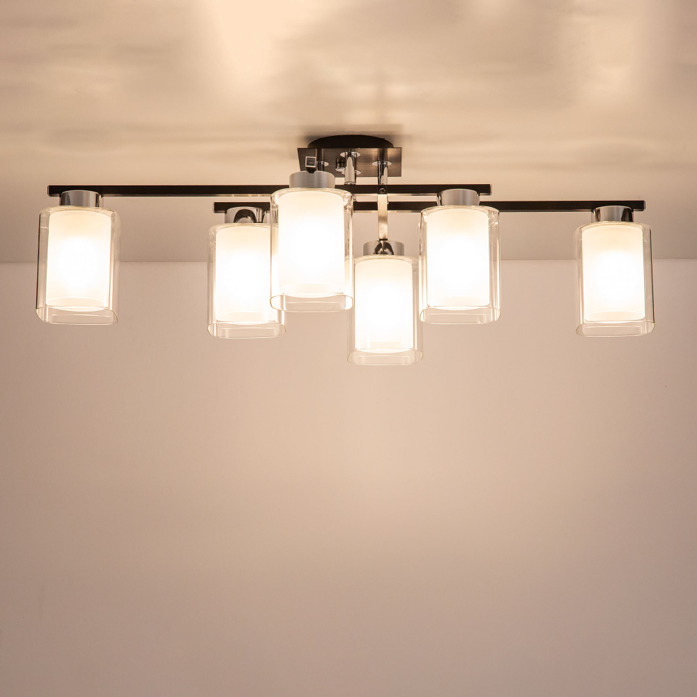 Citilux Диез CL111161 Люстра потолочная Чёрная