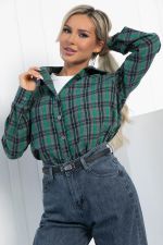 Рубашка Денни НЬЮ (серо-зеленая) Б12864-7М LT Collection