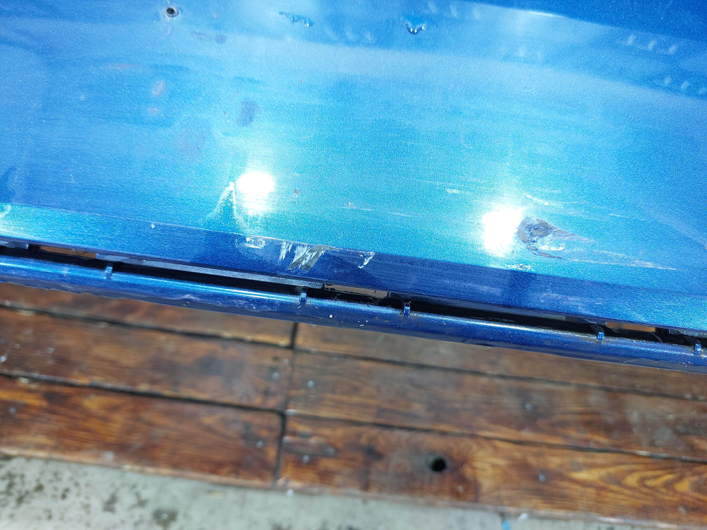 Бампер задний Volkswagen Polo 6 20-нв Б/У Оригинал 6N5807421