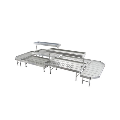 Комплект стеллажей 5,7х2,1 метра для организации торгового зала по типу "Супермаркет"