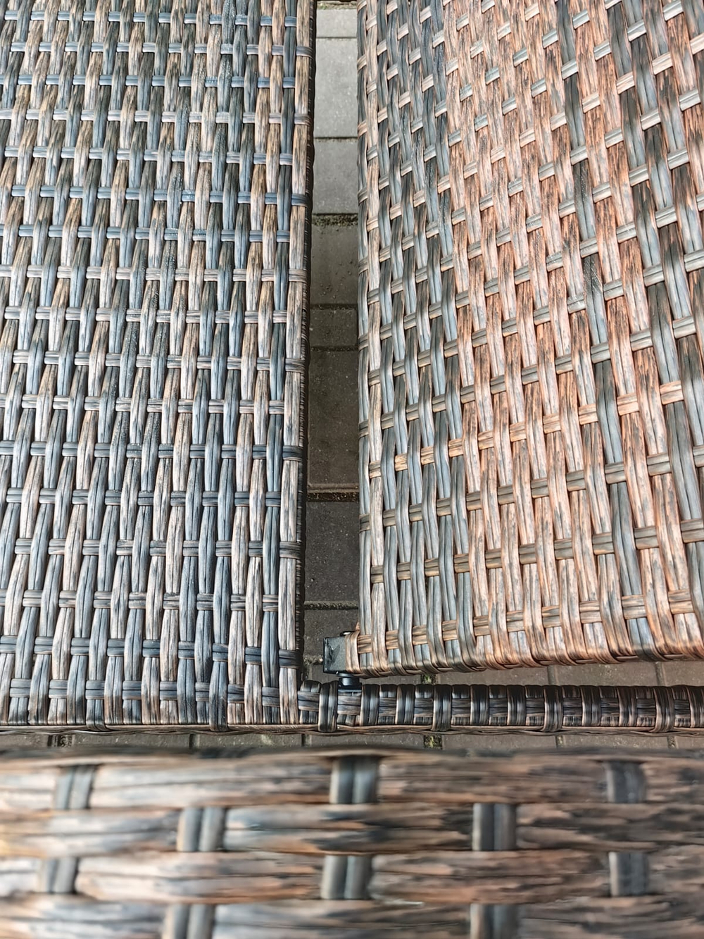 Шезлонг из искусственного ротанга Империал цвет Шоколад