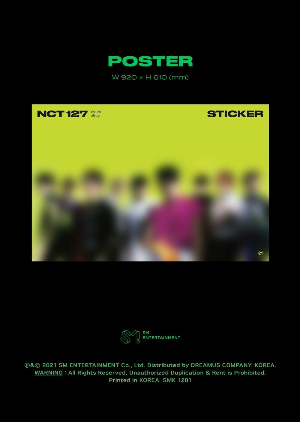 NCT 127 - Sticker [Sticky ver.]