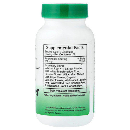 Christopher's Original Formulas, Slumber, 100 вегетарианских капсул