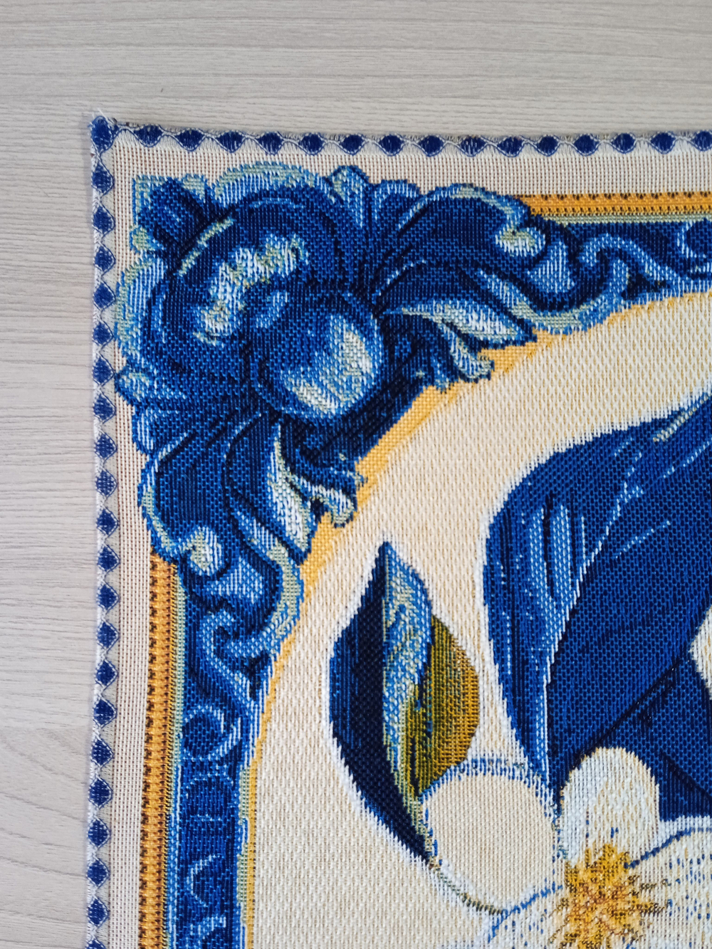 Гобеленовая столешница Лимоны 45х100